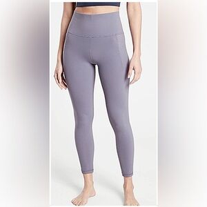 Athleta Salutation Stash Pocket II 7/8 Tights leggings dusk purple xs tp pockets